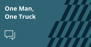 One Man One Truck