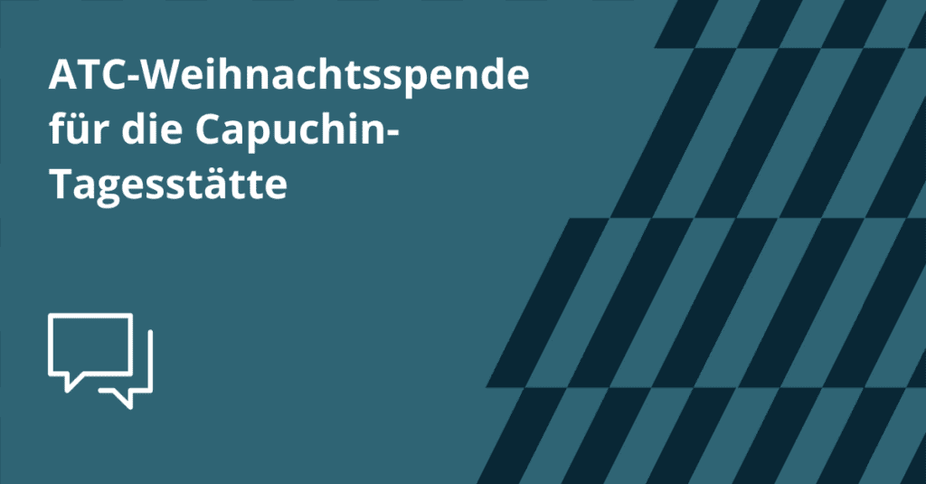 ATC-Weihnachtsspende für die Capuchin-Tagesstätte