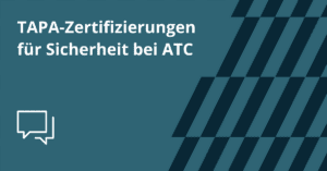 TAPA-Zertifizierungen für Sicherheit bei ATC